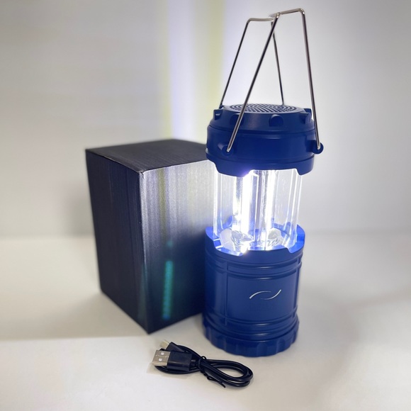 NEW Bluetooth Speaker Lantern, Rechargeable - Picture 1 of 7